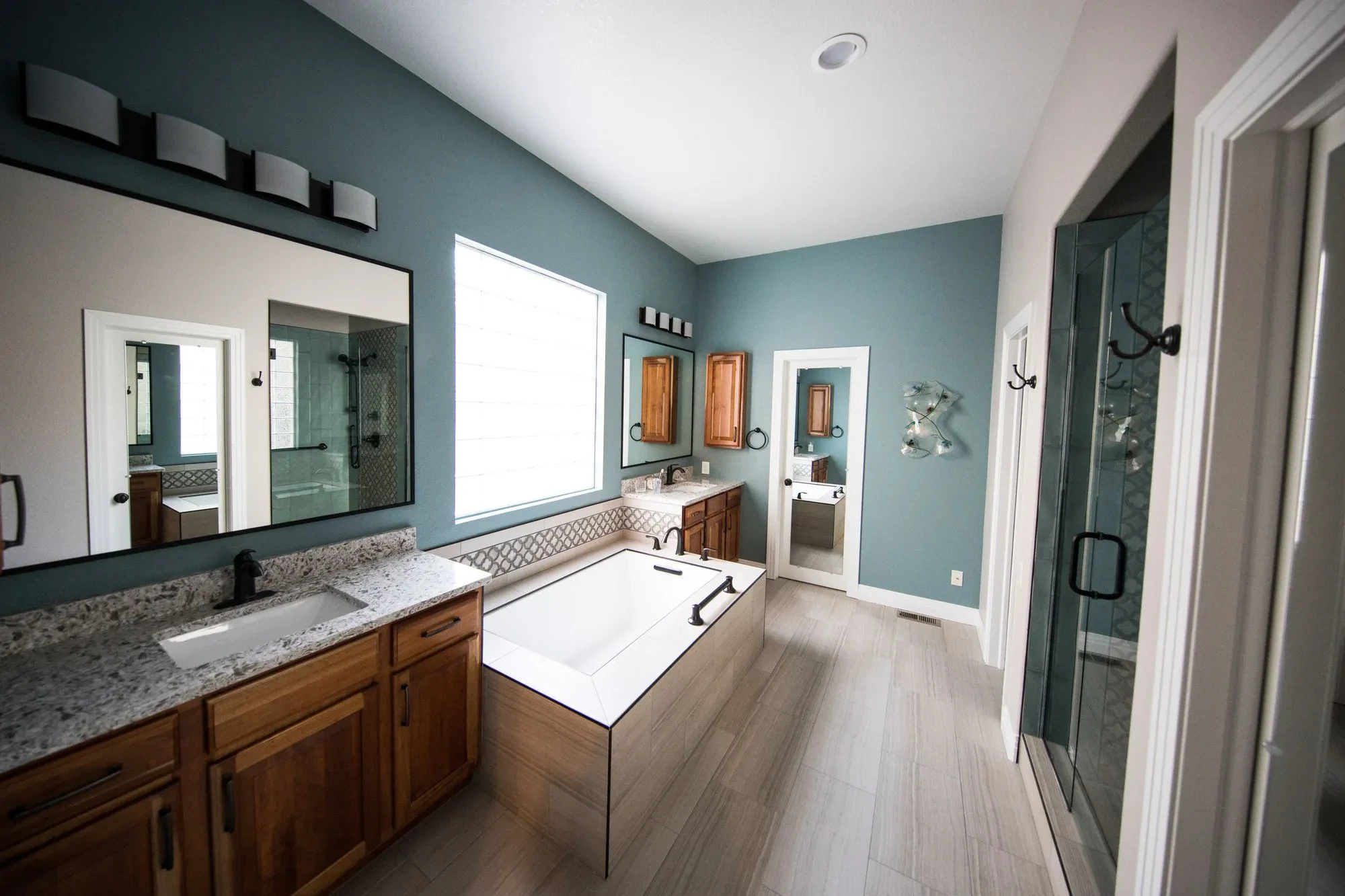 A bathroom painted by Capitol Paint Pros